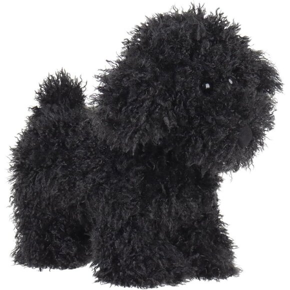 Other - Stuffed Black Poodle Dog Plush Animal Toy Soft Cuddly Apricot Lamb 83 Inches